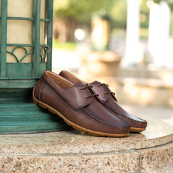 Ungridフェイクレザーデッキシューズ Ungrid デッキシューズ モカシン フェイクレザーデッキシューズ