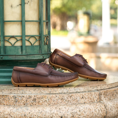 パラブーツ 0504 デッキシューズ トリコロール　レザー パラブーツ 0504 デッキシューズ トリコロール レザー