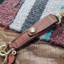 HEYOU Handmade - Key Chain 鑰匙圈- 褐色 第1張的照片
