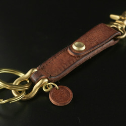 HEYOU Handmade - Key Chain 鑰匙圈- 褐色 第3張的照片