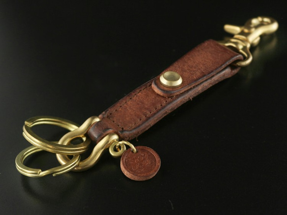 HEYOU Handmade - Key Chain 鑰匙圈- 褐色 第3張的照片