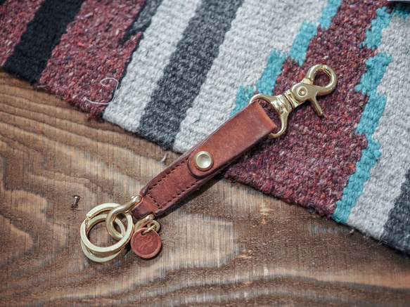 HEYOU Handmade - Key Chain 鑰匙圈- 褐色 第2張的照片