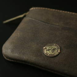HEYOU Handmade - Coin Case 皮革零錢包- 綠 第3張的照片