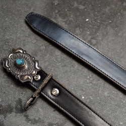 HEYOU Handmade - Navajo Style Leather Belt 印地安風格手工皮帶 第5張的照片