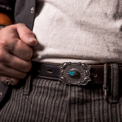 HEYOU Handmade - Navajo Style Leather Belt 印地安風格手工皮帶 第10張的照片