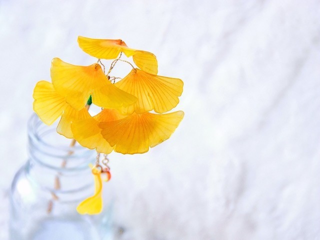 かんざし「銀杏 」 髪飾り