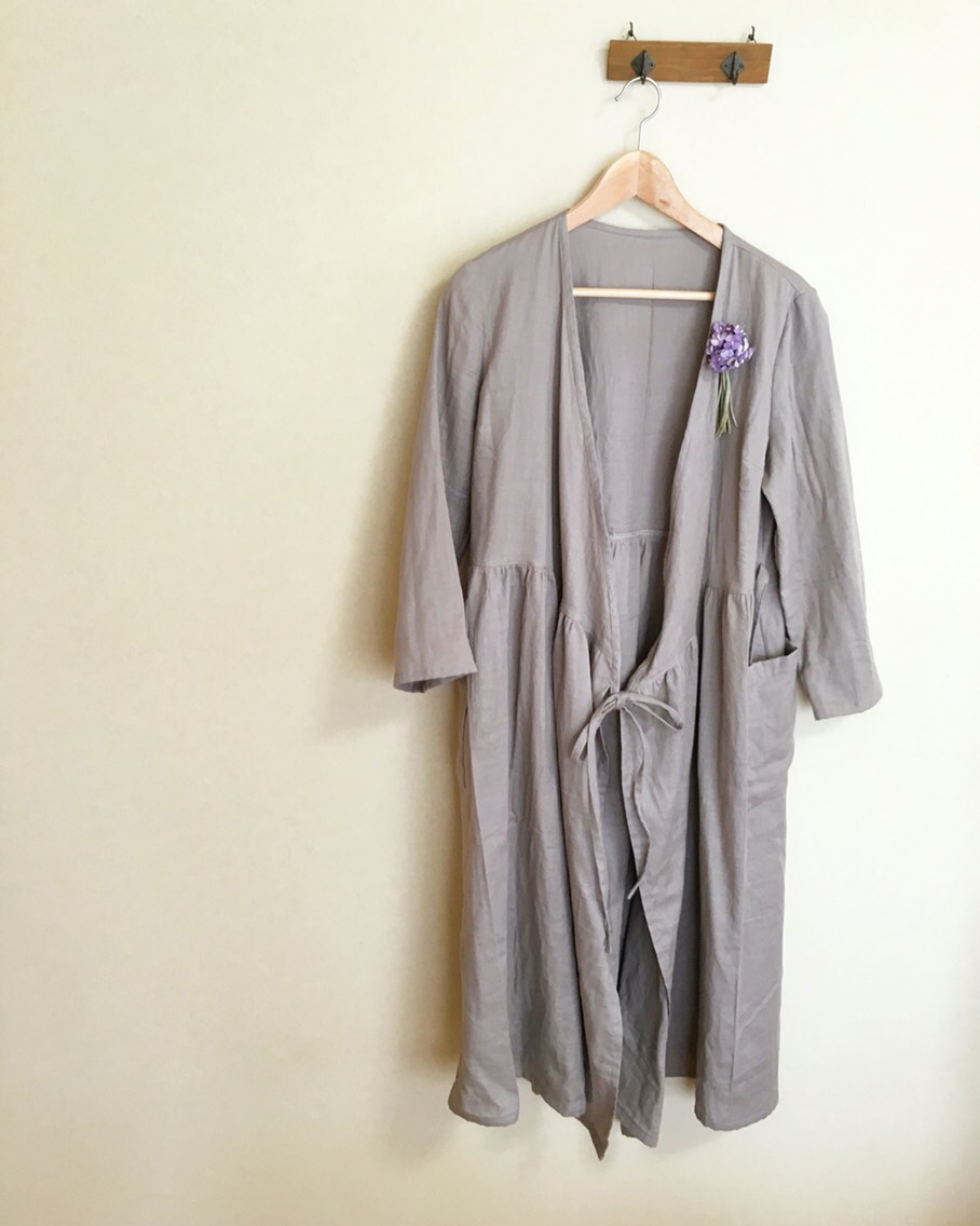 カシュクール ワンピース ダブルガーゼ