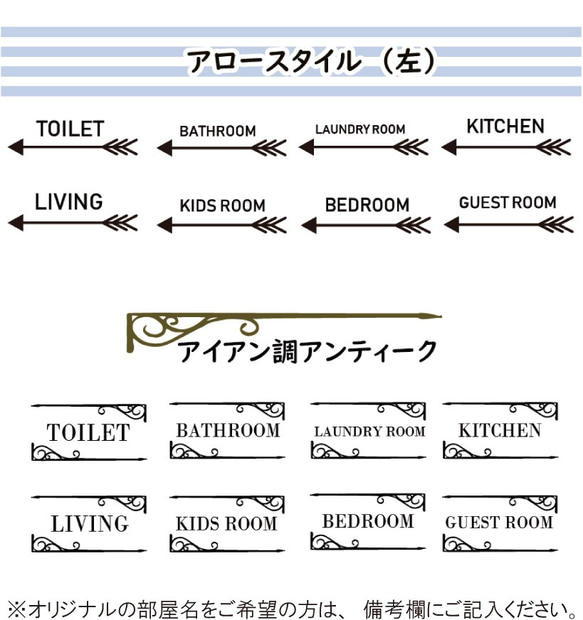 ルームサイン　ウォールステッカー　トイレ　案内　キッズルーム　バス　ゲスト　キッチン ss0011 5枚目の画像
