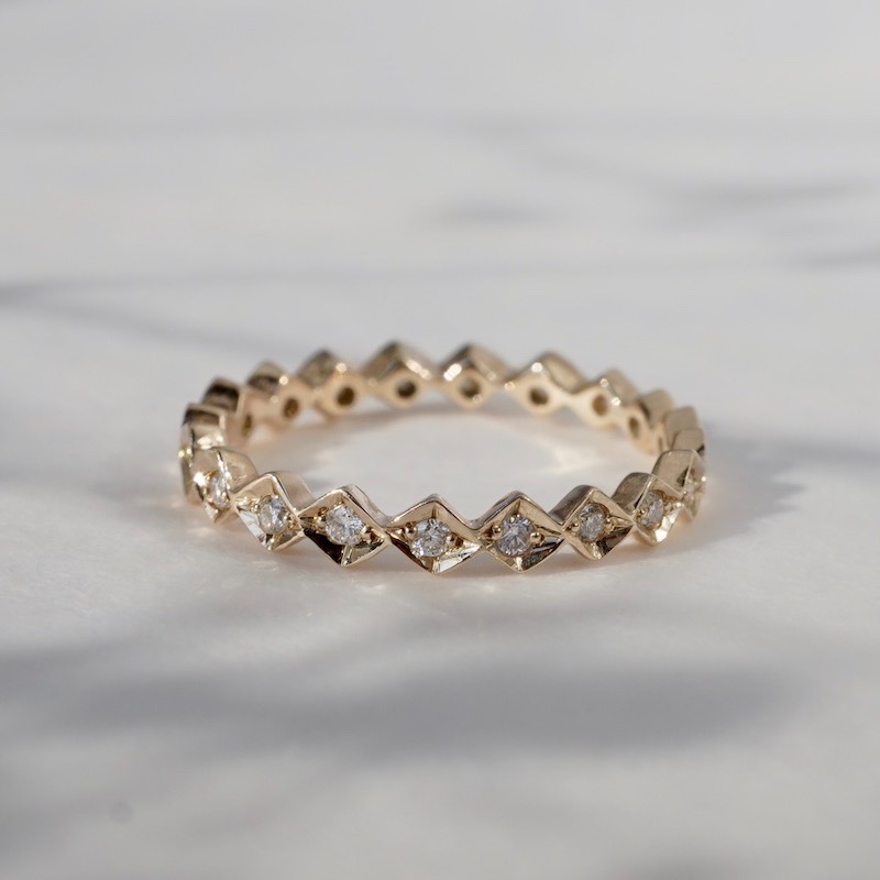 Eternity ring [R043K10/K18]