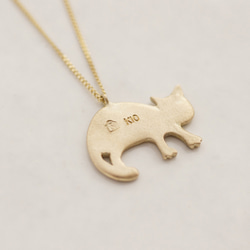 Cat pendant {PD028K10} 第4張的照片