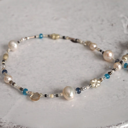 Vintage beads long necklace {OP151} 第1張的照片