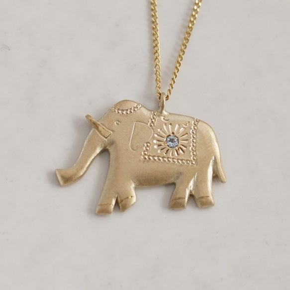 Elephant pendant {PD030K10} 第1張的照片