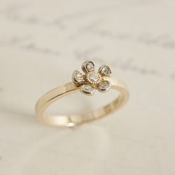 Tiny flower ring　{R057K10} 3枚目の画像