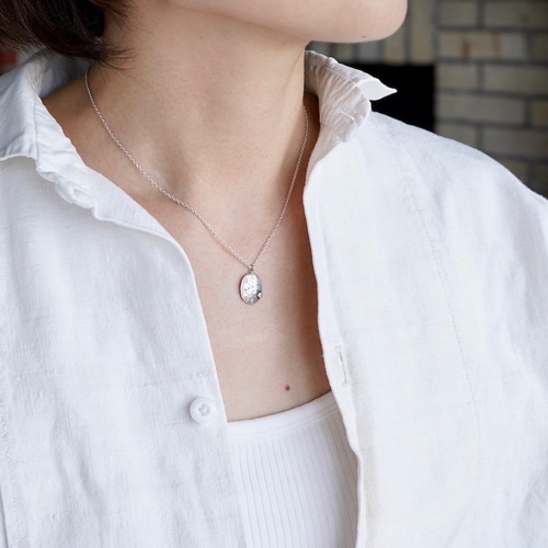 Initial necklace [K] [P045SV] ネックレス・ペンダント atelier