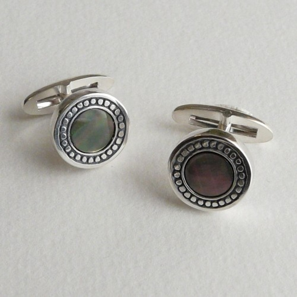 MOP cufflinks {OT005SV} 1枚目の画像