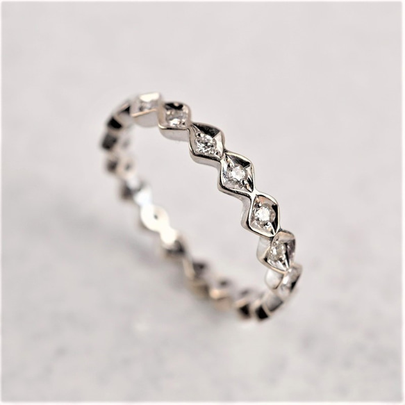 Eternity ring {R043K10WG} 第3張的照片