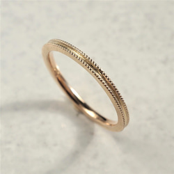 Double milgrain ring ｛R072K10｝ 第1張的照片