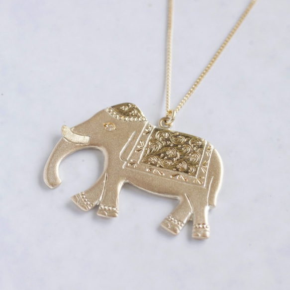 Elephant pendant {P019K10} 第1張的照片