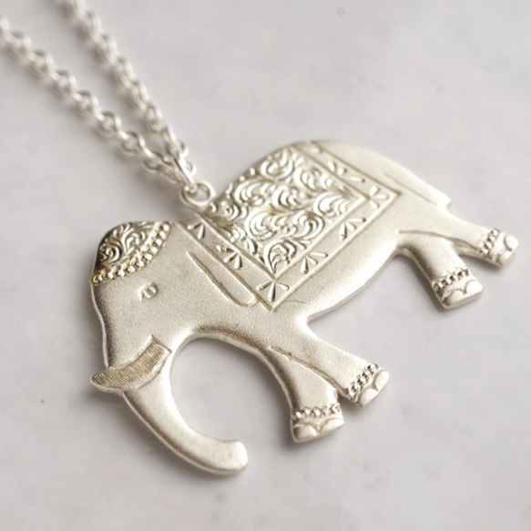 Elephant pendant {P019K10} 第5張的照片