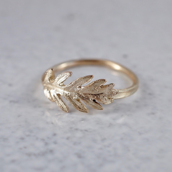 Daisy leaf ring [R080K10] 1枚目の画像