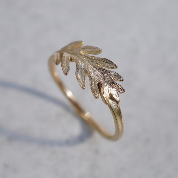Daisy leaf ring [R080K10] 5枚目の画像