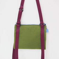 元の自然の感覚|緑|斜めの色にマッチする防水軽量の付属バッグ| THELAYERS 3枚目の画像