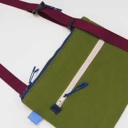 元の自然の感覚|緑|斜めの色にマッチする防水軽量の付属バッグ| THELAYERS 5枚目の画像