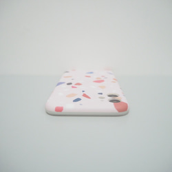 粉紅色磨石子水磨石 MELODY TERRAZZO Phone Case 客製化手機殼 第5張的照片