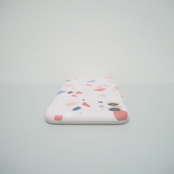 粉紅色磨石子水磨石 MELODY TERRAZZO Phone Case 客製化手機殼 第8張的照片