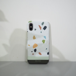 幾何圖案水磨石 PETER PEN TERRAZZO Phone Case客製化手機殼 第6張的照片