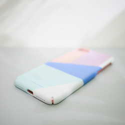 簡約玫瑰粉紅寧靜粉藍QUARTZ & SERENE Phone case 可刻字手機殼 第2張的照片