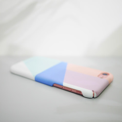 簡約玫瑰粉紅寧靜粉藍QUARTZ & SERENE Phone case 可刻字手機殼 第3張的照片