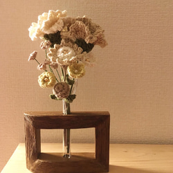 -orinka-編み花のブーケ① 3枚目の画像