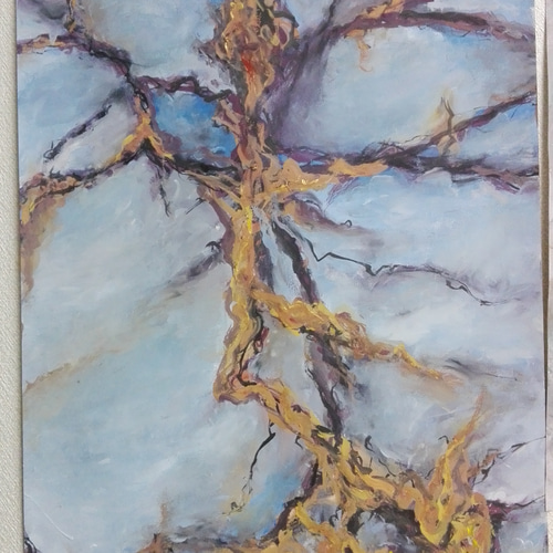水彩絵、 グアッシュ絵 、 38×57cm位 絵画 ivi 通販 4856526｜Creema
