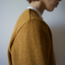 elbow patch knit/vintage brown 3枚目の画像