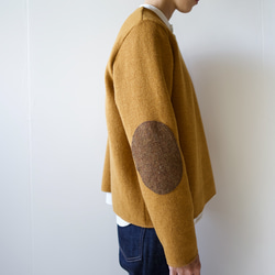 elbow patch knit/vintage brown 6枚目の画像