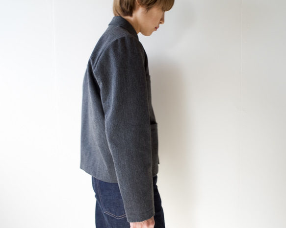 cotton wool/ coverall jacket 5枚目の画像