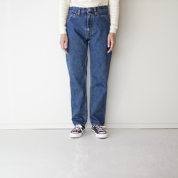 straight/14oz.selvedgedenim jeans/vintage wash 4枚目の画像