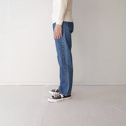 straight/14oz.selvedgedenim jeans/vintage wash 5枚目の画像