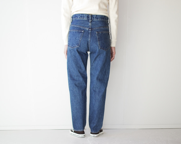 straight/14oz.selvedgedenim jeans/vintage wash 6枚目の画像