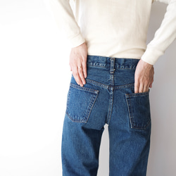 straight/14oz.selvedgedenim jeans/vintage wash 8枚目の画像