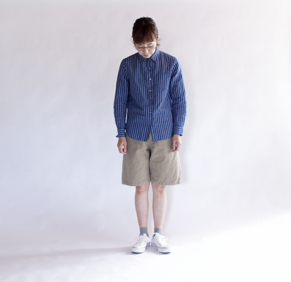 original cotton twill shorts 3枚目の画像