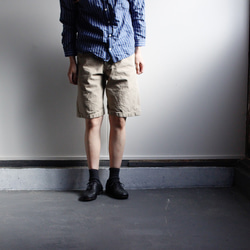 original cotton twill shorts 8枚目の画像