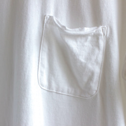 7部袖ポケット付きカットソー/WHITE/size1&2 3枚目の画像