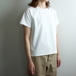 crew binder t-shirt/white/size 00・0・1 2枚目の画像