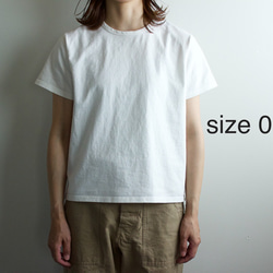 crew binder t-shirt/white/size 00・0・1 5枚目の画像