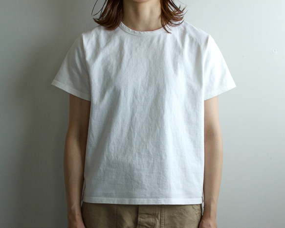 crew binder t-shirt/white/size 00・0・1 1枚目の画像