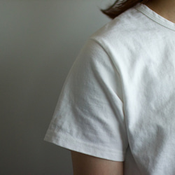 crew binder t-shirt/white/size 00・0・1 7枚目の画像