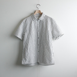 original cotton linen/ short sleeve shirt/white/size1と２(MAN) 7枚目の画像