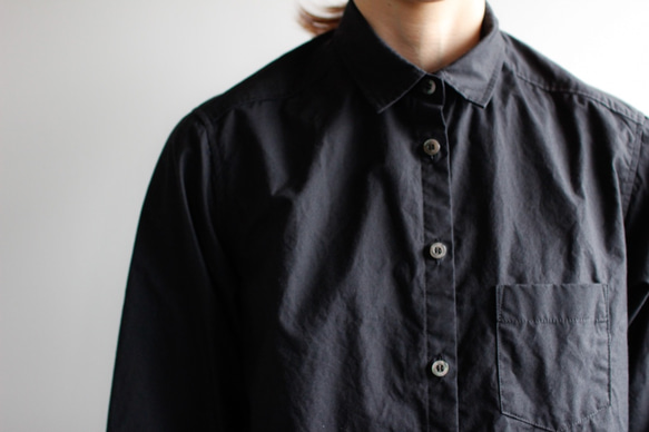 typewriter standard shirt / black 1枚目の画像